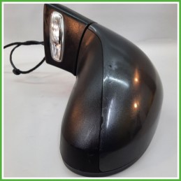 Specchio Specchietto Retrovisore Sinistro SX GRIGIO SCURO PEUGEOT 207 2009 2011 FICOSA FICOMIRRORS 014342 Originale Usato