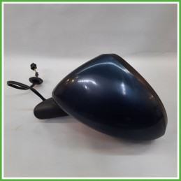 Specchio Specchietto Retrovisore Sinistro SX GRIGIO SCURO OPEL CORSA S07 2006 2011 Originale Usato