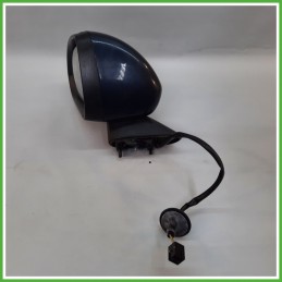 Specchio Specchietto Retrovisore Sinistro SX GRIGIO SCURO OPEL CORSA S07 2006 2011 Originale Usato