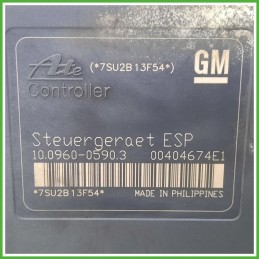 Centralina ABS Modulo Pompa ATE 10.0960-0590.3 10.0206-0287.4 OPEL ZAFIRA P12 Originale Usato