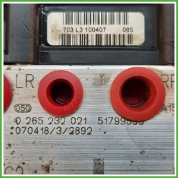 Centralina ABS Modulo Pompa BOSCH 0265800673 0265232021 FIAT PANDA 2Q Originale Usato