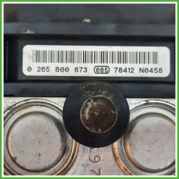 Centralina ABS Modulo Pompa BOSCH 0265800673 0265232021 FIAT PANDA 2Q Originale Usato