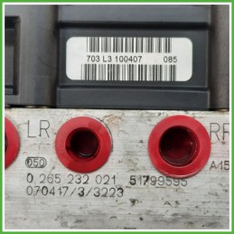 Centralina ABS Modulo Pompa BOSCH 0265800673 0265232021 FIAT PANDA 2Q Originale Usato