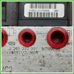 Centralina ABS Modulo Pompa BOSCH 0265800673 0265232021 FIAT PANDA 2Q Originale Usato