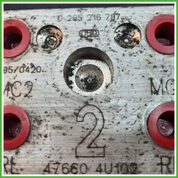 Centralina ABS Modulo Pompa BOSCH 0273004505 0265216787 NISSAN ALMERA N16E Originale Usato