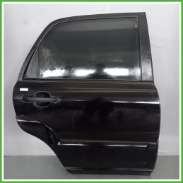 Porta Portiera Sportello Posteriore Sinistra SX NERO KIA SPORTAGE 2a Serie SUV 2004 2008 Originale Usato