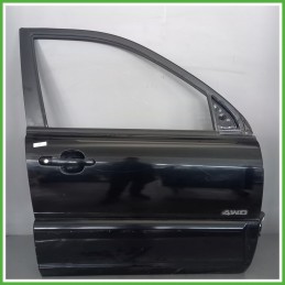Porta Portiera Sportello Anteriore Destra DX NERO KIA SPORTAGE 2a Serie SUV 2004 2008 Originale Usato