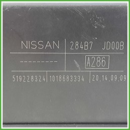 Body Computer Centralina Modulo BCM BSI LEAR 519228324 NISSAN QASHQAI J10E/JJ10E 1.5 dCi 284B7JD00B 2007 2010