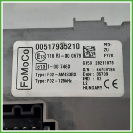 Body Computer Centralina Modulo BCM BSI DELPHI 28211878 FORD KA CCU 1.3 517935210 2008 2017