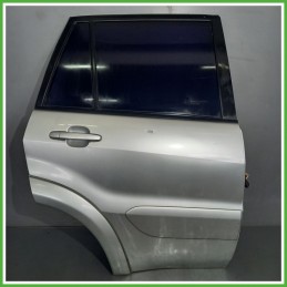 Porta Portiera Sportello Posteriore Destra DX GRIGIO CHIARO TOYOTA RAV 4 2a Serie SUV 2000 2006 Originale Usato