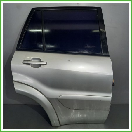 Porta Portiera Sportello Posteriore Destra DX GRIGIO CHIARO TOYOTA RAV 4 2a Serie SUV 2000 2006 Originale Usato