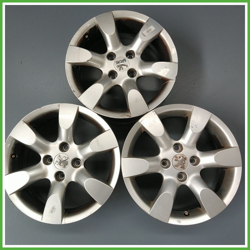 Cerchio Singolo in Lega PEUGEOT 307 (dal 07/2005 al 07/2008) 16 pollici 16" 6.5J 4x108 ET 31 originale usato al pz