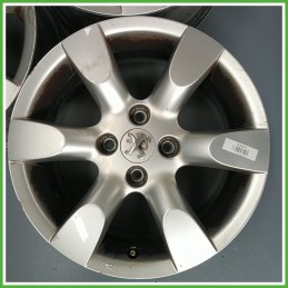 Cerchio Singolo in Lega PEUGEOT 307 (dal 07/2005 al 07/2008) 16 pollici 16" 6.5J 4x108 ET 31 originale usato al pz