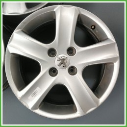 Cerchio Singolo in Lega PEUGEOT 307 (dal 04/2001 al 12/2006) 16 pollici 16" 6.5J 4x108 ET 31 originale usato al pz