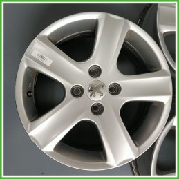 Cerchio Singolo in Lega PEUGEOT 307 (dal 04/2001 al 12/2006) 16 pollici 16" 6.5J 4x108 ET 31 originale usato al pz