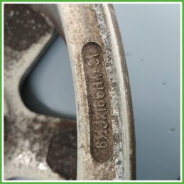 Cerchio Singolo in Lega PEUGEOT 307 (dal 04/2001 al 12/2006) 16 pollici 16" 6.5J 4x108 ET 31 originale usato al pz