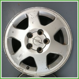 Cerchio Singolo in Lega OPEL ZAFIRA (T98) (dal 03/1999 al 12/2005) 15 pollici 15" 6.0J 5x110 ET 43 originale usato al pz