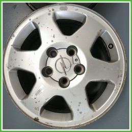 Cerchio Singolo in Lega OPEL ZAFIRA (T98) (dal 03/1999 al 12/2005) 15 pollici 15" 6.0J 5x110 ET 43 originale usato al pz