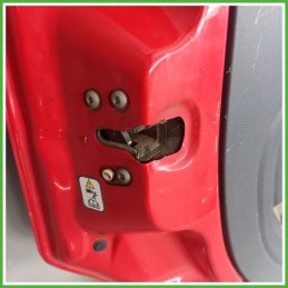 Porta Portiera Sportello Posteriore Sinistra SX ROSSO FIAT QUBO 3N Monovolume 2008 2017 Originale Usato