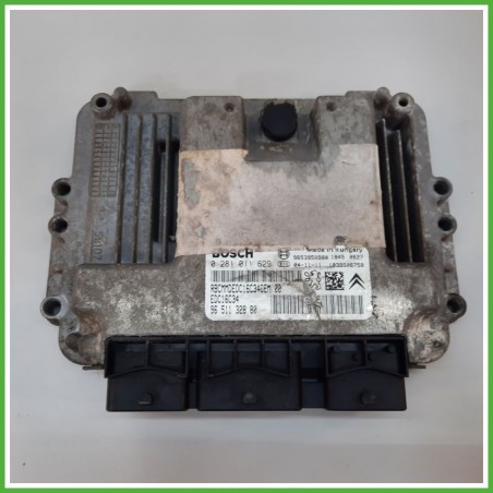 Centralina Motore Iniezione ECU BOSCH 0281011629 CITROEN C4 1.6 16V 80kw 9651132880 2004 2010