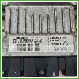 Centralina Motore Iniezione ECU SIEMENS S122326113A RENAULT SCENIC 2a Serie 1.5 dCi 78kw 8200804775 2003 2009