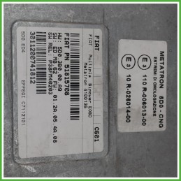 Centralina Motore Iniezione GAS METATRON 4100135 FIAT MULTIPLA 1F 1.6 16V 76kw 51815708 2004 2012