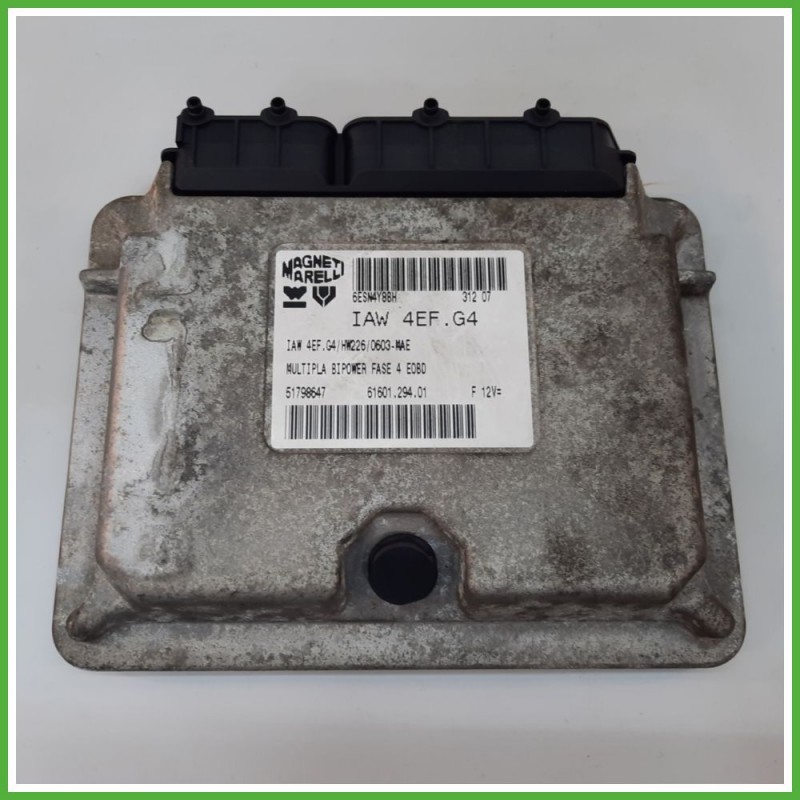 Centralina Motore Iniezione ECU MAGNETI MARELLI IAW4EF.G4 FIAT MULTIPLA 1F 1.6 16V 76kw 51798647 2004 2012