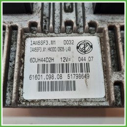 Centralina Motore Iniezione ECU MAGNETI MARELLI IAW5SF3.M1 FIAT GRANDE PUNTO 2Y 1.2 48kw 51798649 2005 2008
