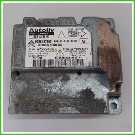 Centralina Airbag AUTOLIV 603725800 CITROEN C4 1.6 16V 9658137980 2004 2010