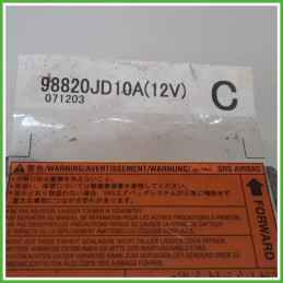 Centralina Airbag NISSAN QASHQAI J10E/JJ10E 1.5 dCi 98820JD10A 2007 2010