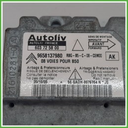 Centralina Airbag AUTOLIV 603725800 CITROEN C4 1.6 16V 9658137980 2004 2010
