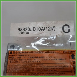 Centralina Airbag NISSAN QASHQAI J10E/JJ10E 1.5 dCi 98820JD10A 2007 2010
