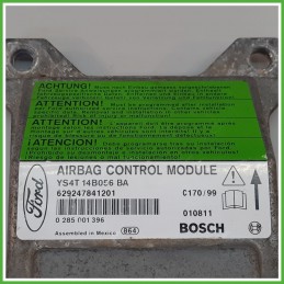 Centralina Airbag BOSCH 0285001396 FORD FOCUS CAK 1.6 16V YS4T14B056BA 2001 2005