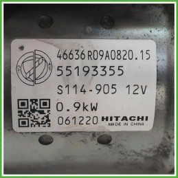 Motorino Avviamento HITACHI S114.905 FIAT GRANDE PUNTO 2Y 55193355
