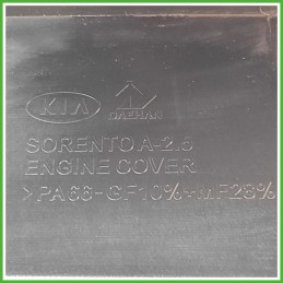 Copertura Insonorizzante Cover Motore KIA A24 KIA SORENTO 1a Serie 2.5 16V 292474A113 D4CB 2006 2009