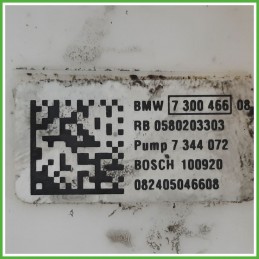 Pompa Carburante Elettrica BMW Serie 1 5P F40 16117300466 2019 BOSCH 0580203303