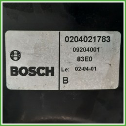 Servofreno Pompa Freni Depressore BOSCH 0204021783 OPEL AGILA H00 1.0 12V 09204001