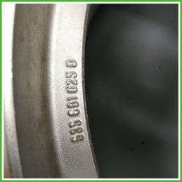 Cerchio Singolo in Lega VOLKSWAGEN GOLF (1H) (dal 11/1991 al 12/1998) 15 pollici 15" 6.5J 5x100 ET 43 originale usato al pz