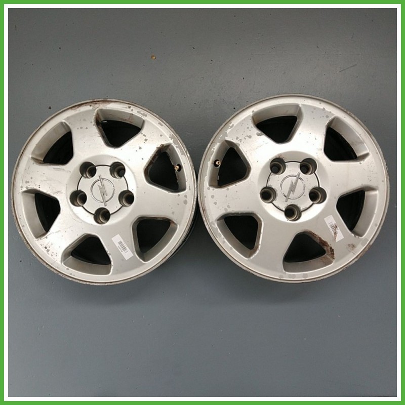 Cerchio Singolo in Lega OPEL ZAFIRA (T98) (dal 03/1999 al 12/2005) 15 pollici 15" 6.0J 5x110 ET 43 originale usato al pz