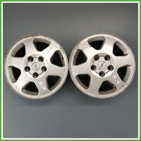 Cerchio Singolo in Lega OPEL ZAFIRA (T98) (dal 03/1999 al 12/2005) 15 pollici 15" 6.0J 5x110 ET 43 originale usato al pz