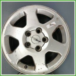 Cerchio Singolo in Lega OPEL ZAFIRA (T98) (dal 03/1999 al 12/2005) 15 pollici 15" 6.0J 5x110 ET 43 originale usato al pz