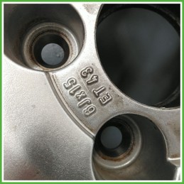 Cerchio Singolo in Lega OPEL ZAFIRA (T98) (dal 03/1999 al 12/2005) 15 pollici 15" 6.0J 5x110 ET 43 originale usato al pz