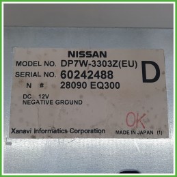 Display Indicatore Multifunzionale NISSAN MURANO Z50 24V 28090EQ300 2004 2008 NISSAN DP7W-3303Z
