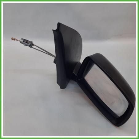 Specchio Specchietto Retrovisore Destro DX GOFFRATO FIAT PANDA 2Q 2003 2010 FICOSA FICOMIRRORS 011004 Originale Usato