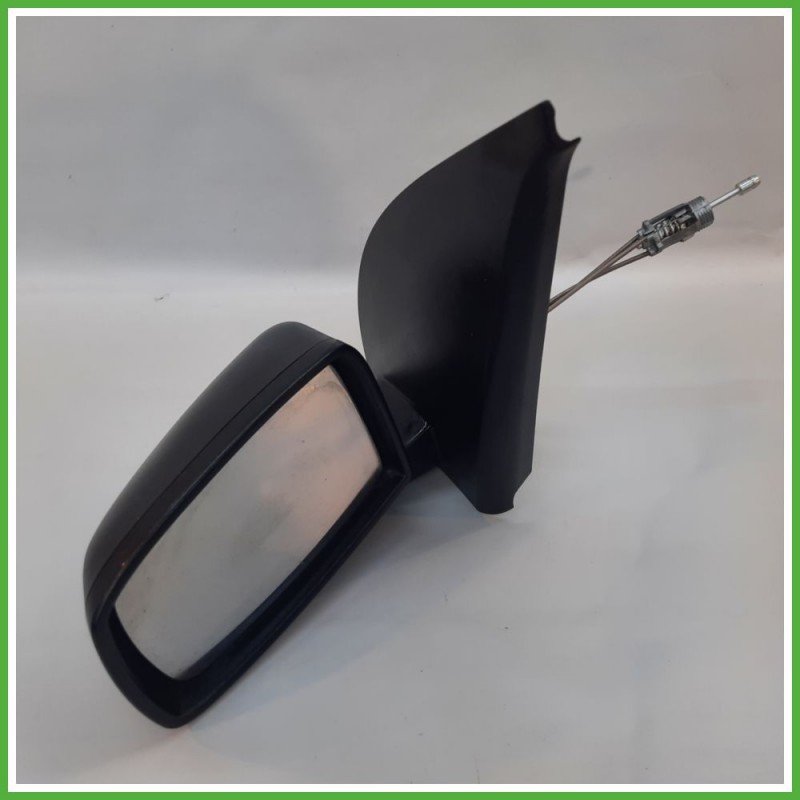 Specchio Specchietto Retrovisore Sinistro SX GOFFRATO FIAT PANDA 2Q 2003 2010 FICOSA FICOMIRRORS 011003 Originale Usato