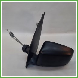 Specchio Specchietto Retrovisore Sinistro SX GOFFRATO FIAT PANDA 2Q 2003 2010 FICOSA FICOMIRRORS 011003 Originale Usato