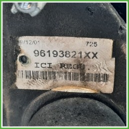 Specchio Specchietto Retrovisore Sinistro SX GOFFRATO PEUGEOT RANCH 1996 2002 Originale Usato