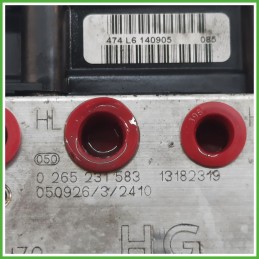 Centralina ABS Modulo Pompa BOSCH 0265800443 13182319 OPEL CORSA X01 Originale Usato