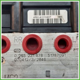 Centralina ABS Modulo Pompa BOSCH 0265800568 71746430 FIAT GRANDE PUNTO 2Y Originale Usato
