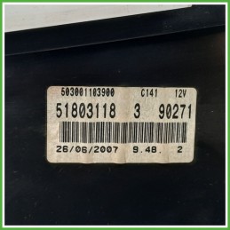 Quadro strumenti contachilometri tachimetro FIAT GRANDE PUNTO 2Y 1.2 51803118